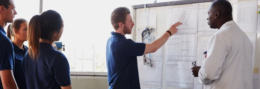 Kaizen discussions for continuous improvement planning